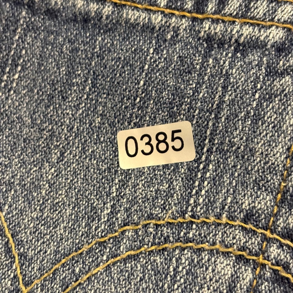 Levi's 515 Nouveau Boot Cut Jeans Women 14 Blue Medium Wash Mid Rise Denim - Picture 9 of 9